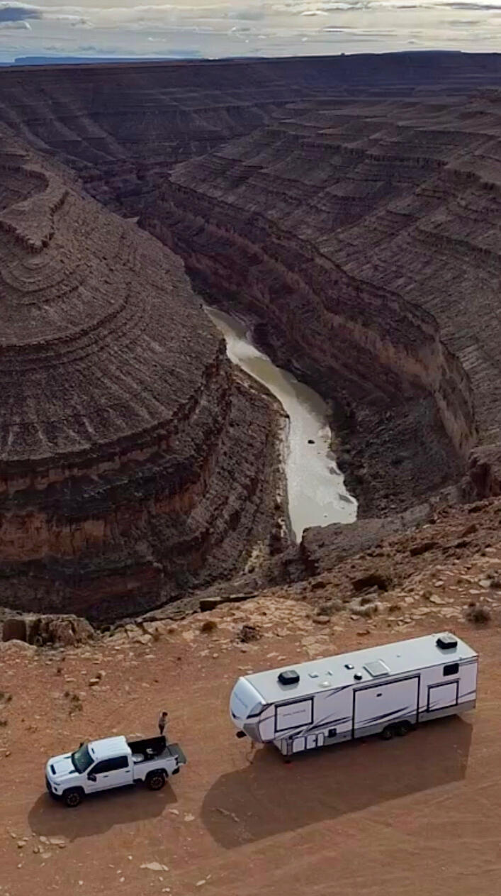 The Road To Adventures Boondocking goosenecks state park, boondocking, rv family, full time rv